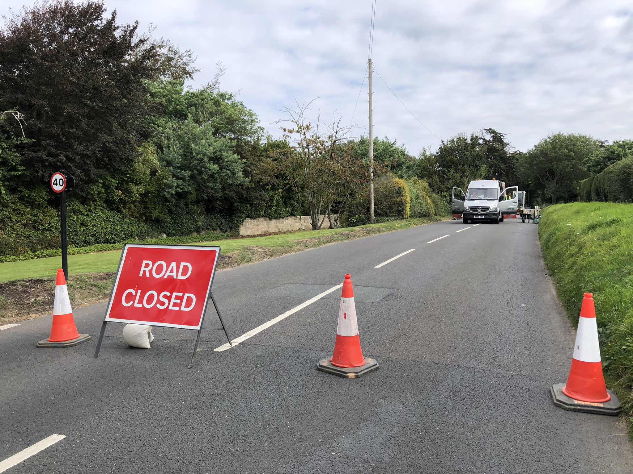 MAIN ROAD BETWEEN YARMOUTH AND FRESHWATER TO CLOSE FOR GAS MAIN WORKS