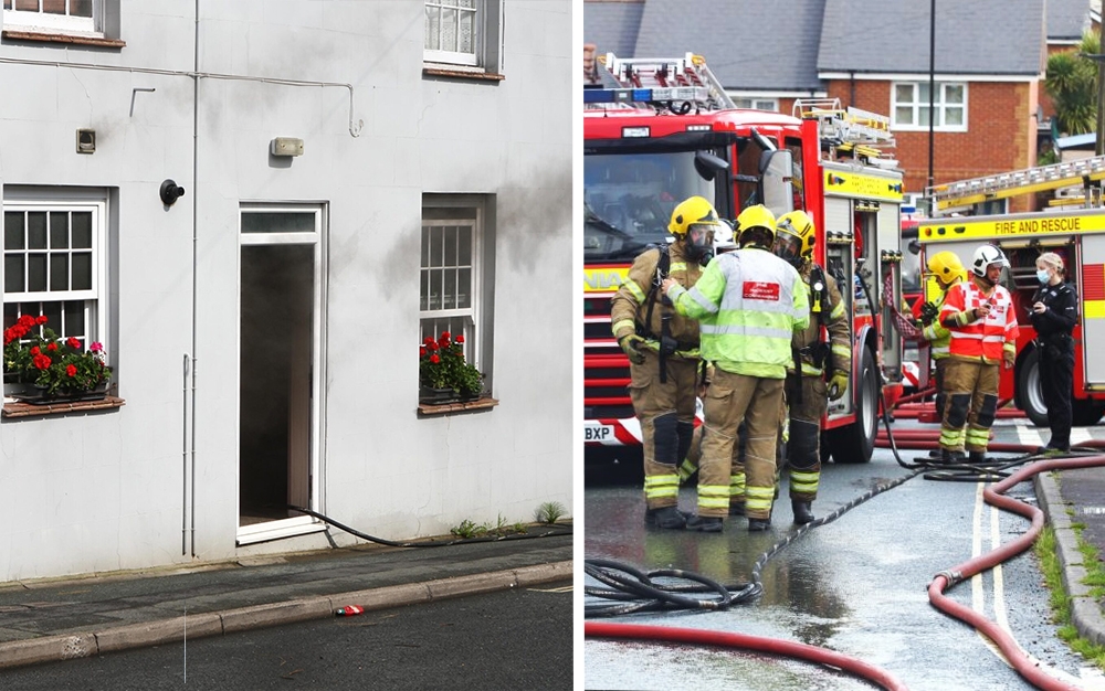 KITCHEN FIRE BREAKS OUT AT OAKFIELD HOME – BUT NO INJURIES REPORTED