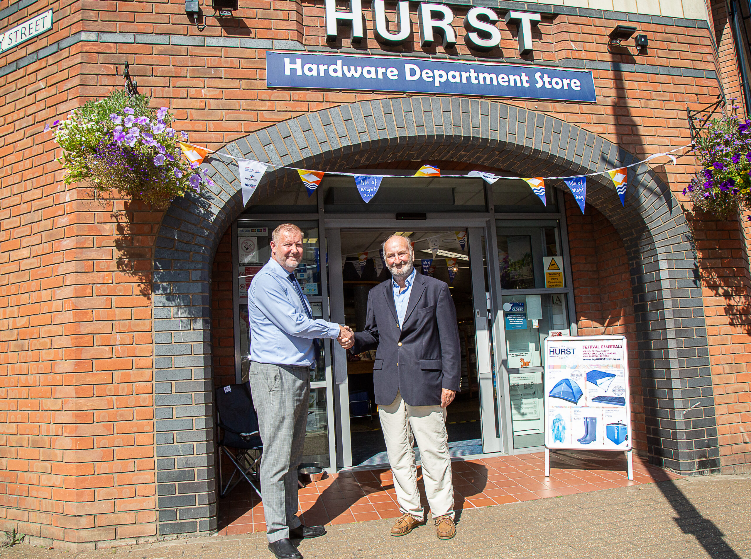 FREE ISLE OF WIGHT DAY BUNTING AVAILABLE FROM HURSTS