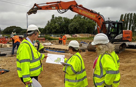REGENERATION WORK PROGRESSING WELL AT FORMER BRANSTONE FARM SITE