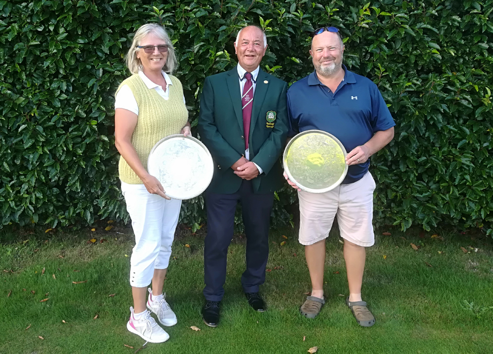 ANNA AND NIGEL TAKE THE WIN AT TETLOW SALVERS COMPETITION