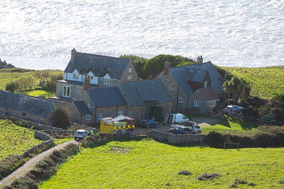 COW RESCUED FROM BOTTOM OF CLIFF AT ST CATHERINE'S POINT - Isle of ...