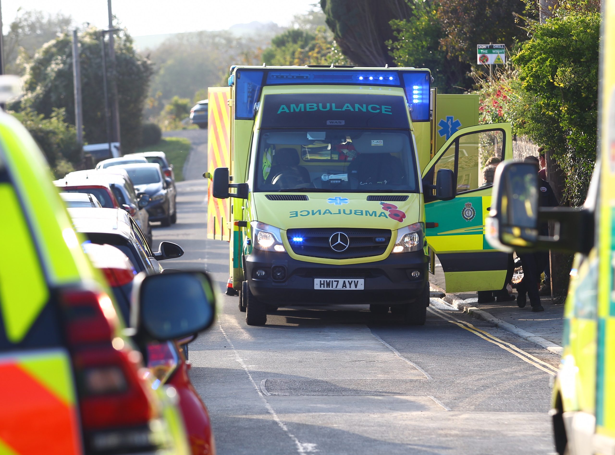 AIR AMBULANCE SCRAMBLED TO ELDERLY WOMAN AFTER STEPS FALL IN VENTNOR