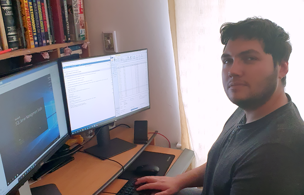 WORK EXPERIENCE LEADS TO PERMANENT POSITION FOR EAST COWES COMPUTING STUDENT
