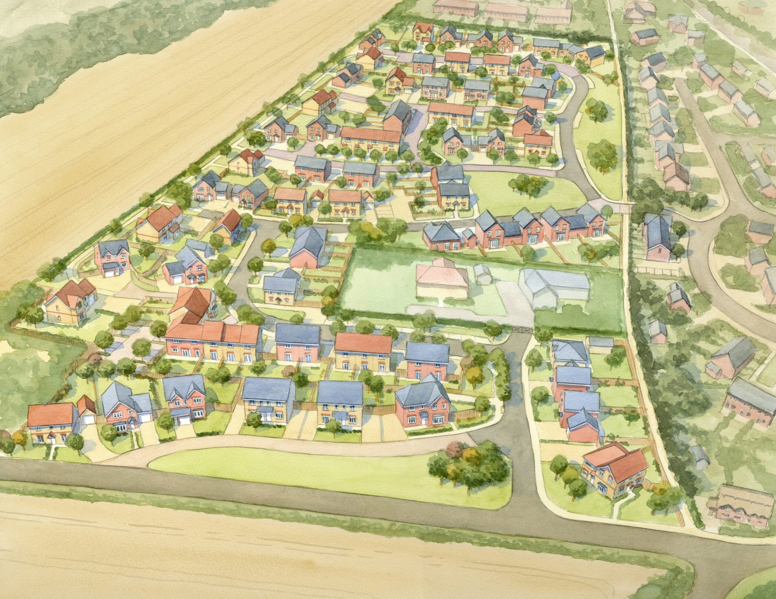 PLANS ANNOUNCED FOR GODSHILL SCHEME TO INCLUDE MORE AFFORDABLE HOUSING