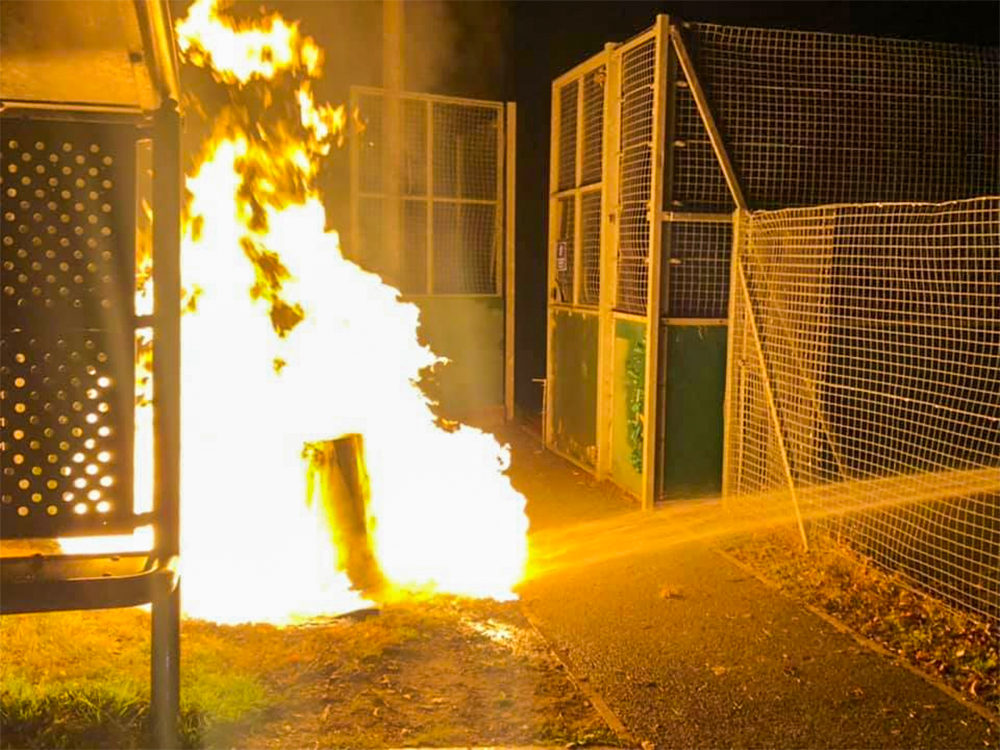 ‘FOOLISH & RECKLESS BEHAVIOUR’ SAY FIREFIGHTERS FOLLOWING FRESHWATER ARSON ATTACK
