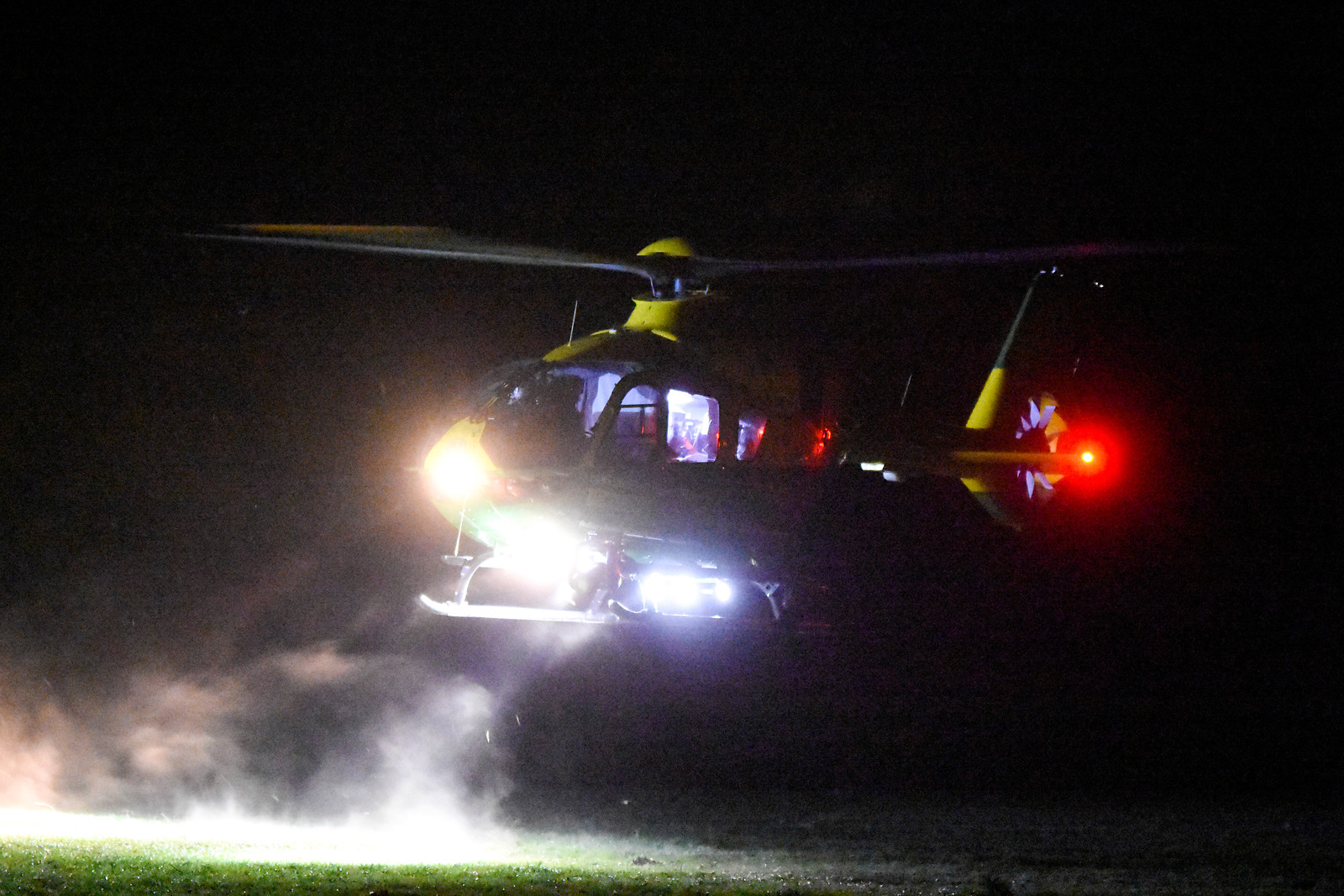AIR AMBULANCE LANDS IN NITON AFTER APPARENT SUICIDE ATTEMPT