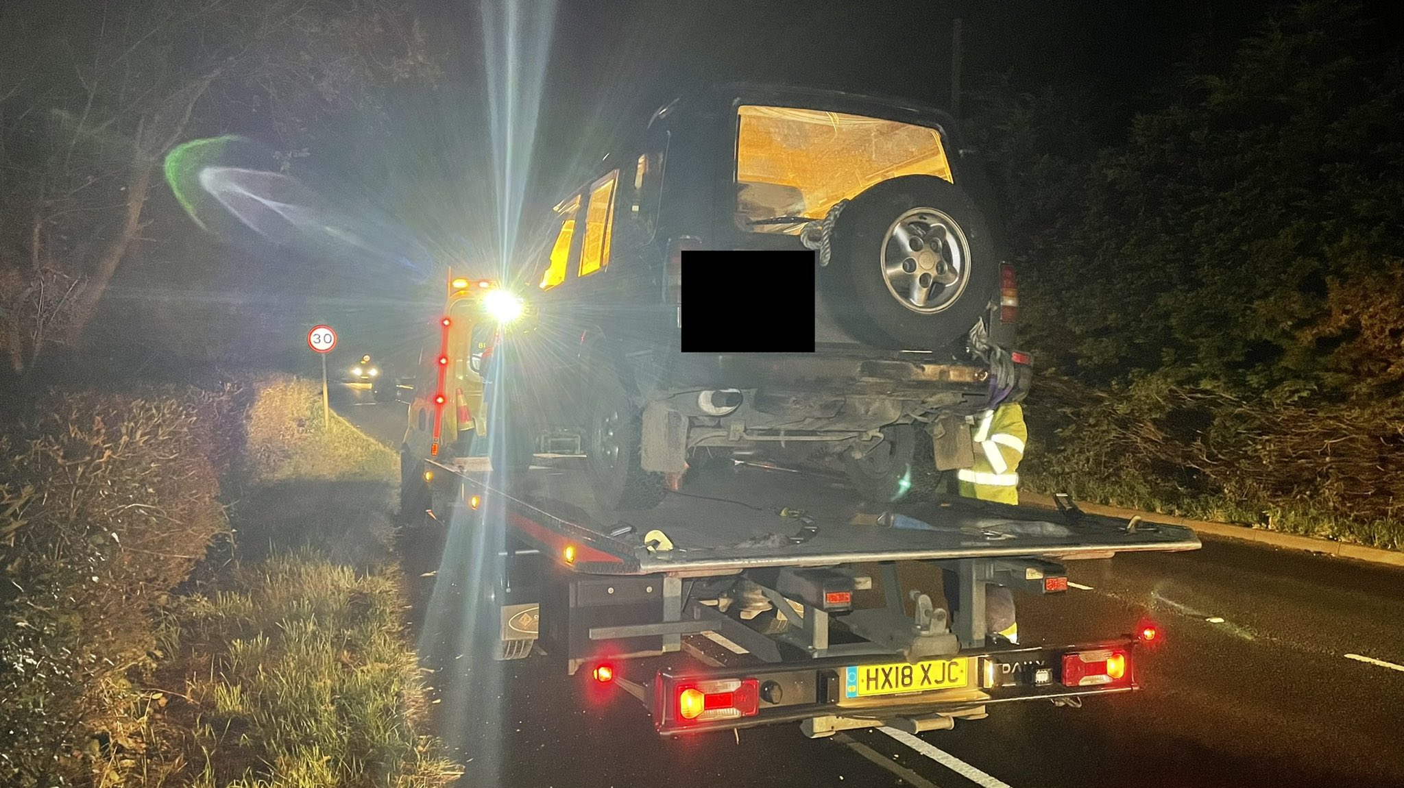 SUSPECTED COCAINE AND CANNABIS SEIZED AFTER UNLICENCED DRIVER STOPPED BY POLICE