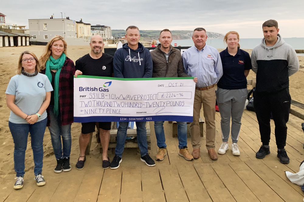 BRITISH GAS COLLEAGUES RAISE OVER £2,300 FOR 2 LOCAL GOOD CAUSES