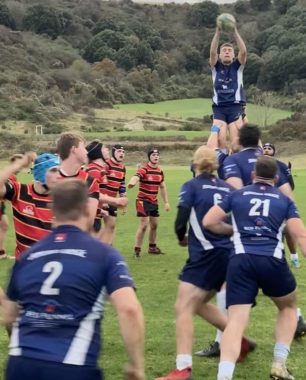 Joe Coghlan Secures The Ball. 13th Nov 21