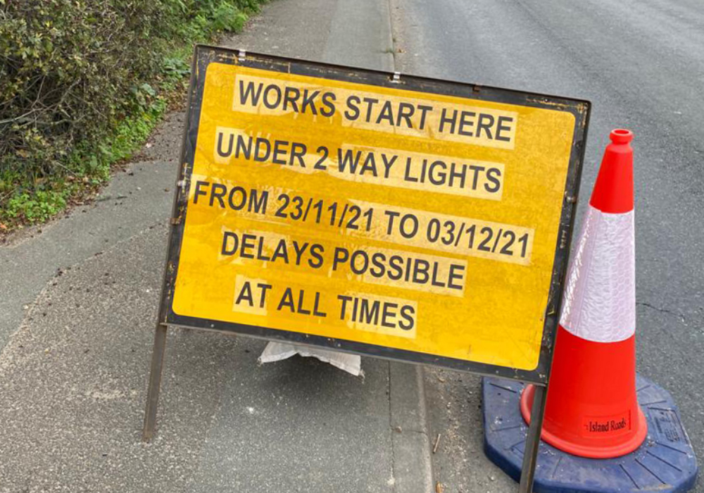 Newport Road Notice