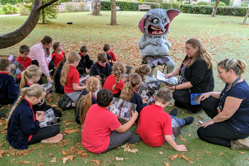 MEET THE LURKING TROLLS! ISLAND CHILDREN TAUGHT HOW TO SPOT DANGERS ONLINE