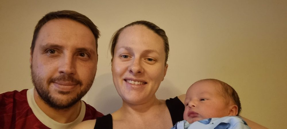 Chelsey, Jordan And Baby Harlan 01.01.22