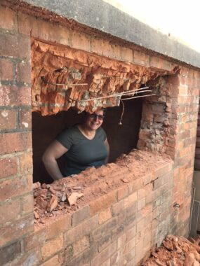 Air Raid Shelter Bar Portrait