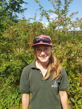 Izzie Tween, Beaver Recovery Project Officer © Hampshire & Isle Of Wight Wildlife Trust