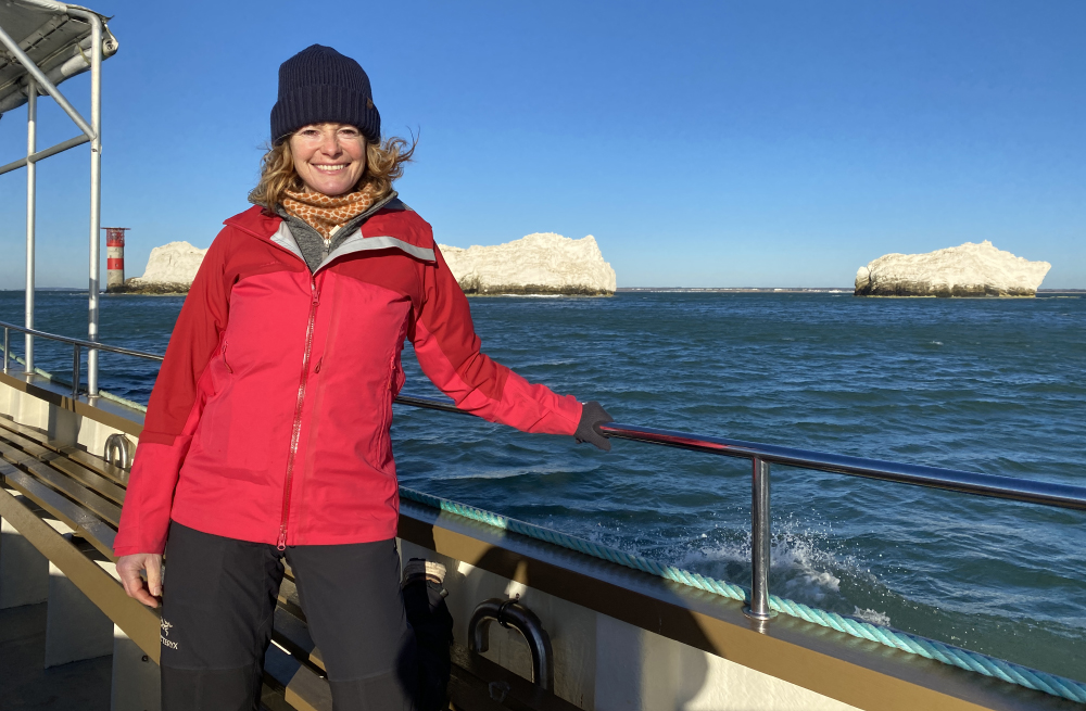 Kate Humble The Needles Isle Of Wight Channel5