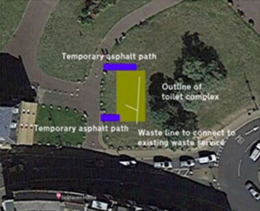 Ryde Esplanade Temporary Toilets
