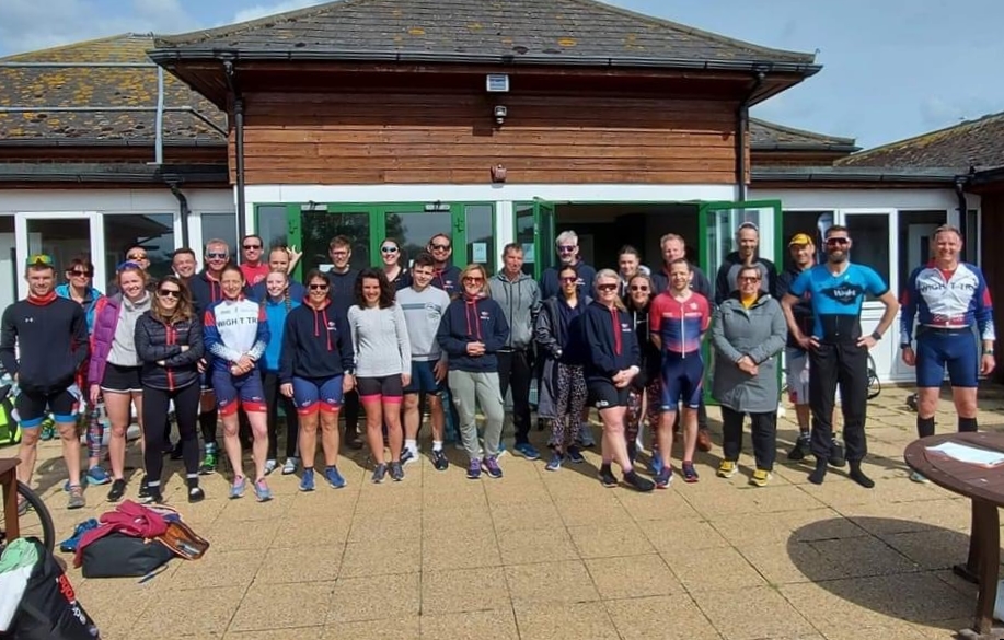 Wight Tri Crowd