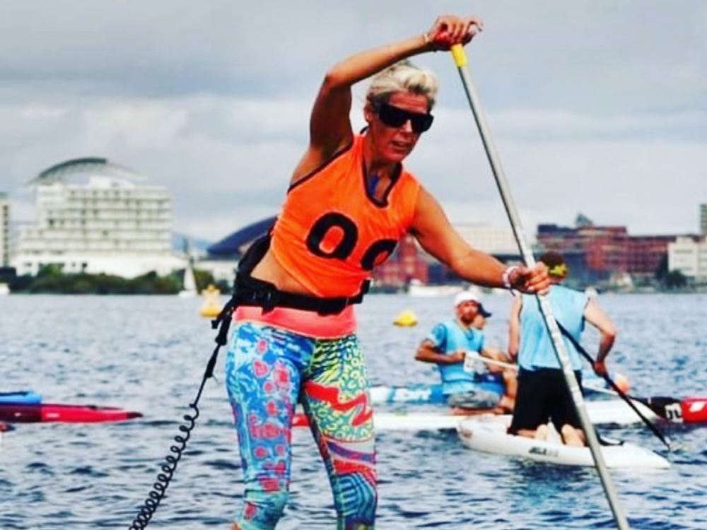 Paddle-boarder