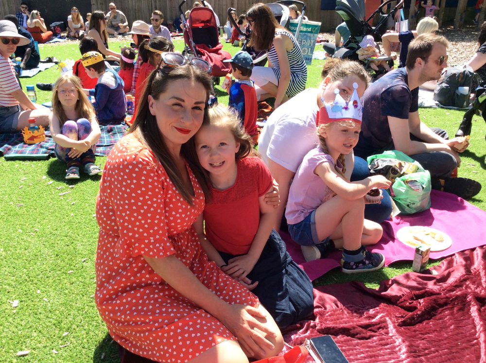 Family At Picnic