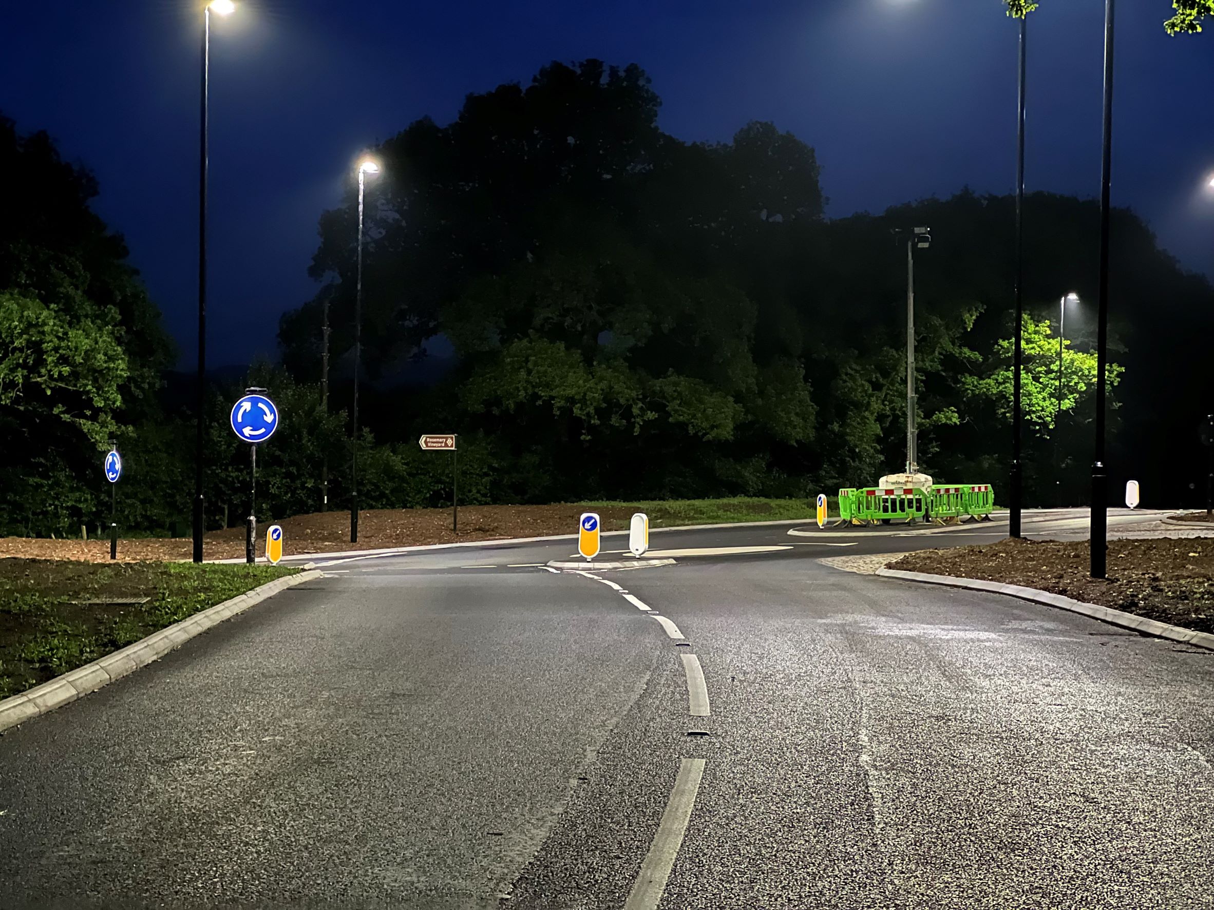 Smallbrook Roundabout At Night