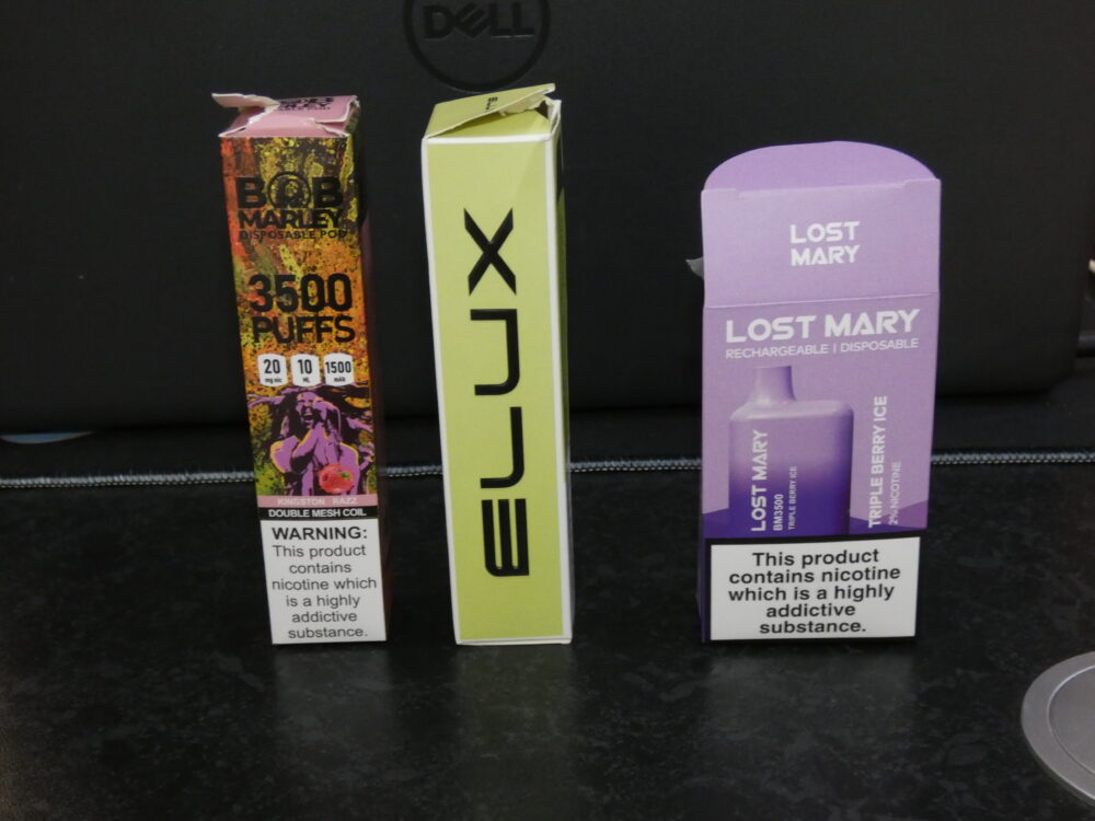 Illegal Vaping Products