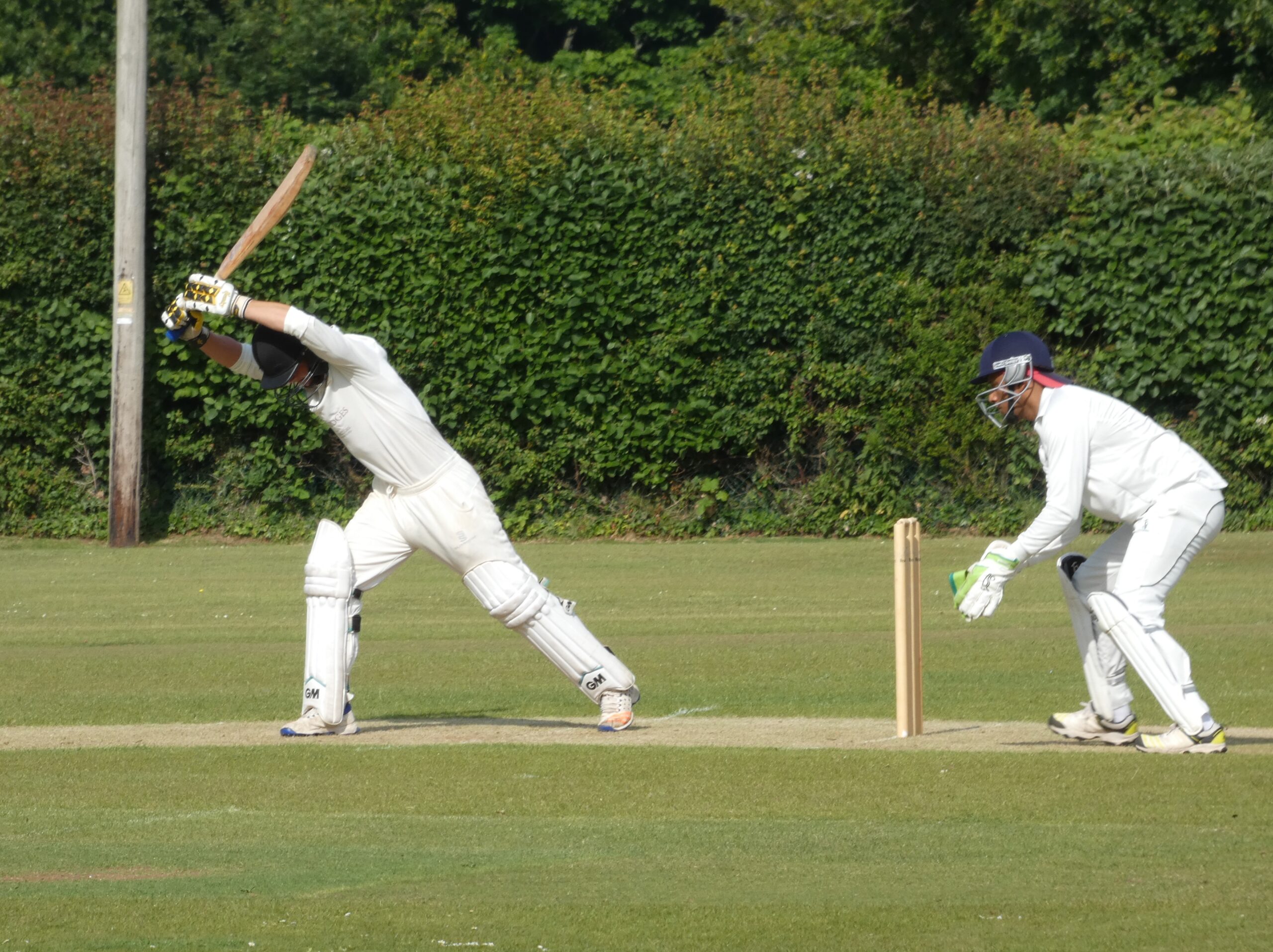 Batsman Callum Wright (shanklin & Godshill)