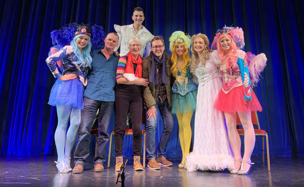 Rachael, Her Family, And Other Cast Members From Shanklin Theatre