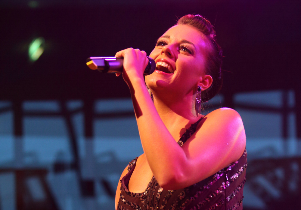 Rachael Performing On An Aida Cruise