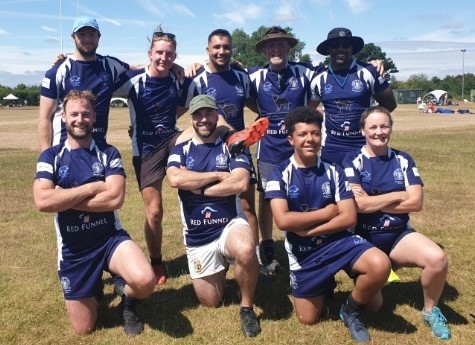 The Ventnor Touch Rugby Squad 23rd July 2022 Cropped