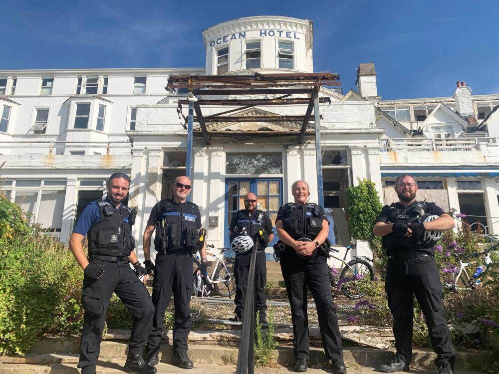 Policeoutsideoceanhotel