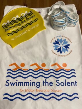 Swimming The Solent (portrait)