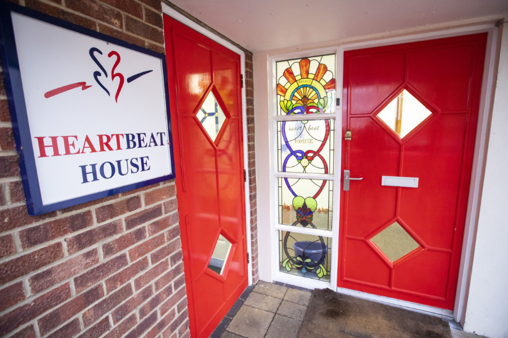 Heartbeat House Front Doors
