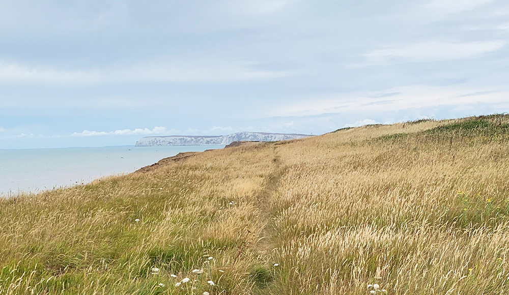 Coastal Path Looking Towards Freshwater Copy
