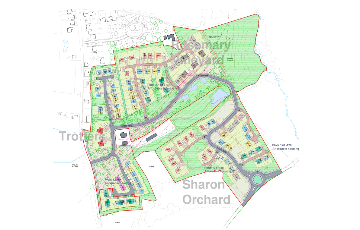 2205 - P1e Site Plan 1-1000 A1