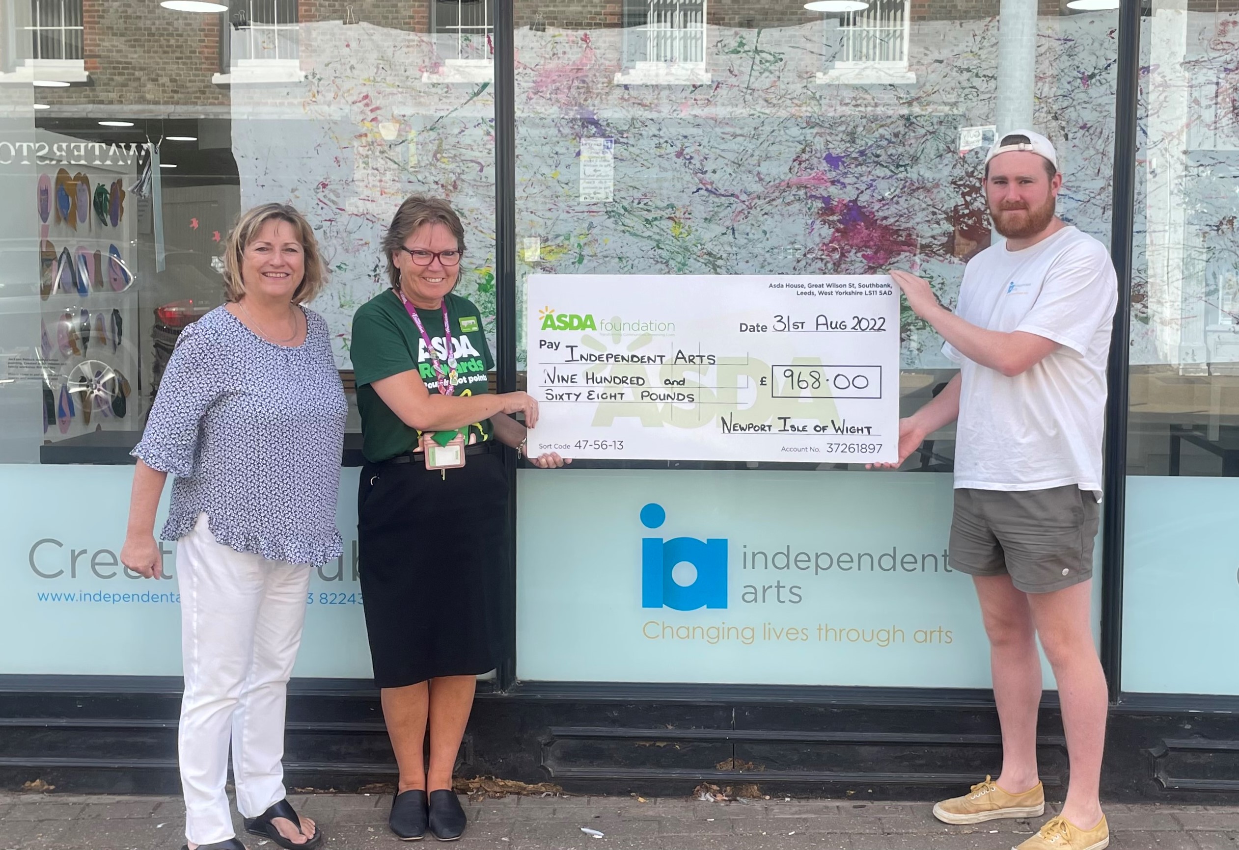 Asda Foundation Ia Cheque