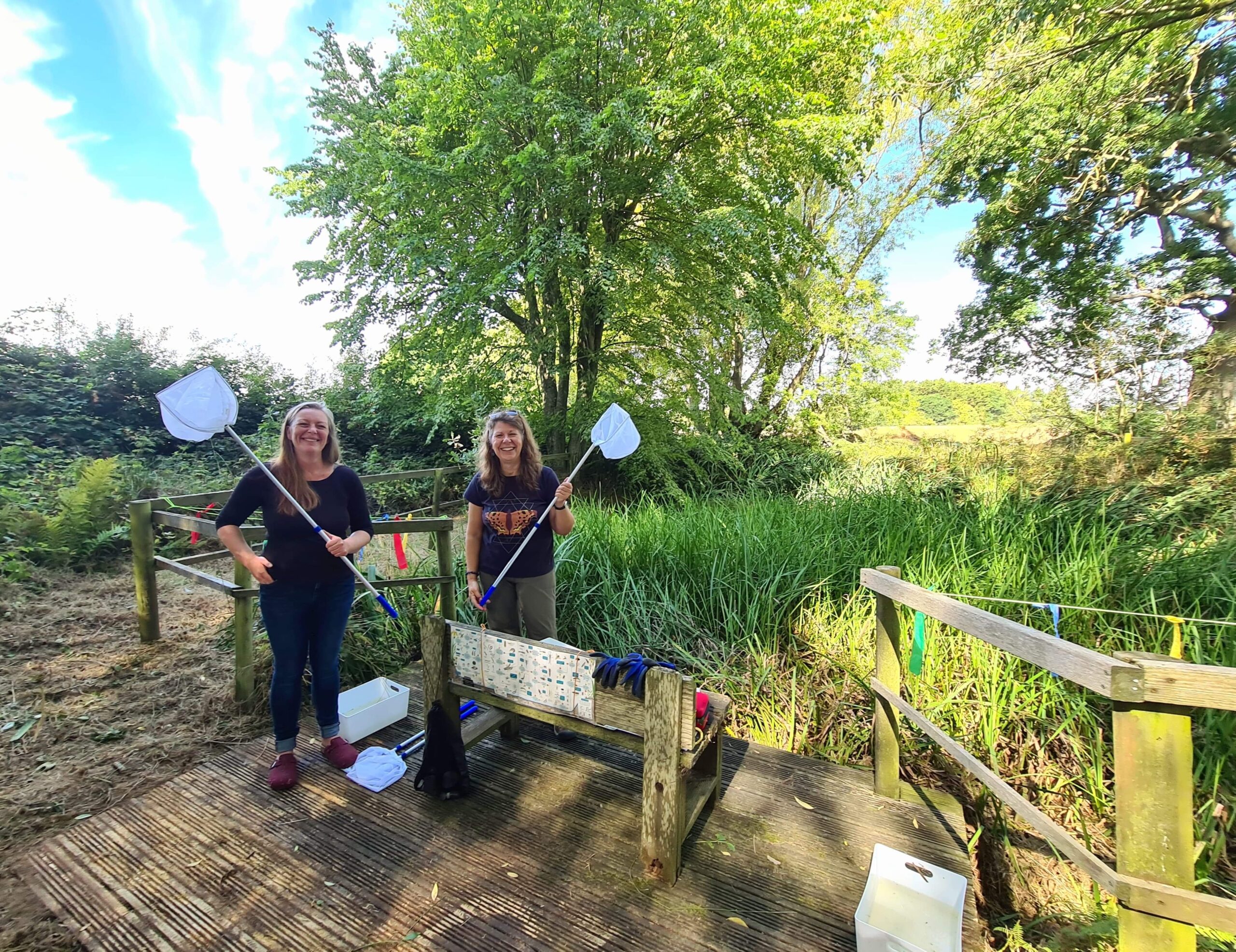 Branstone Farm Open Day Activities Pond Dipping