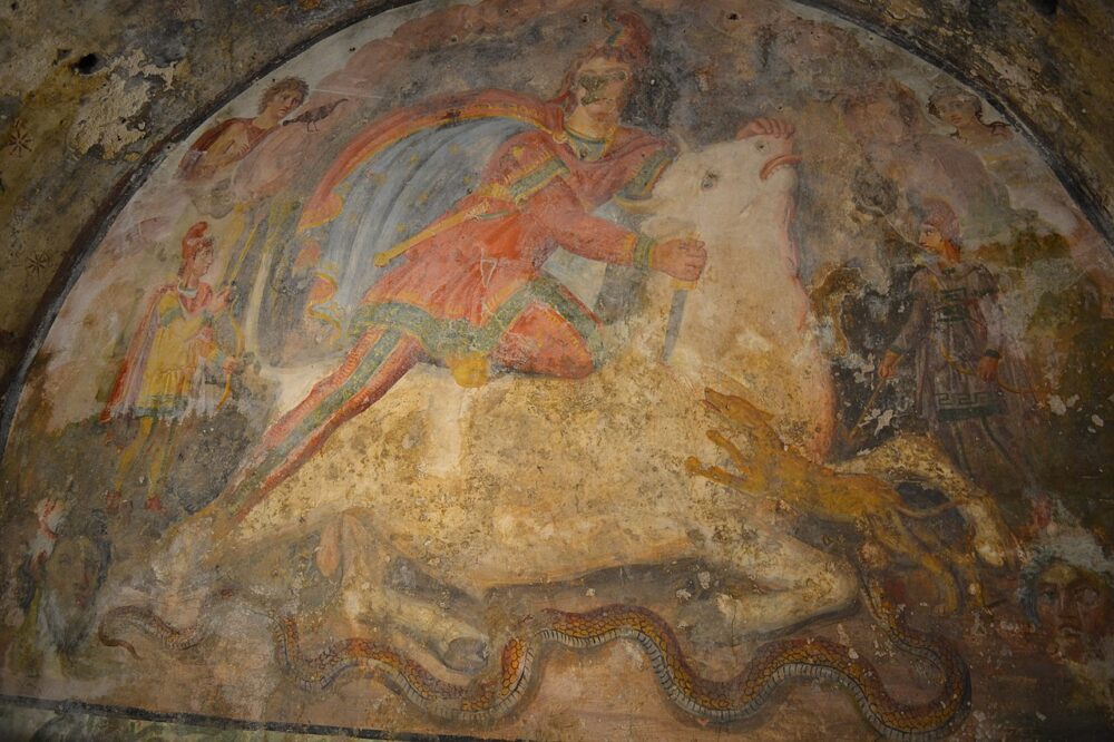 Santa Maria Capua Vetere Mithraeum Tauroctony