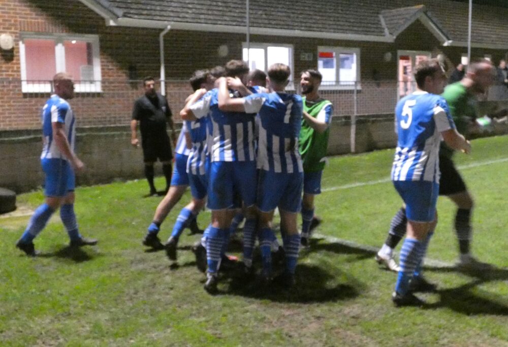 Cowes V Lavy Goal Celebration