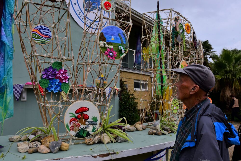 Artwork On Display At Ventnor Botanic