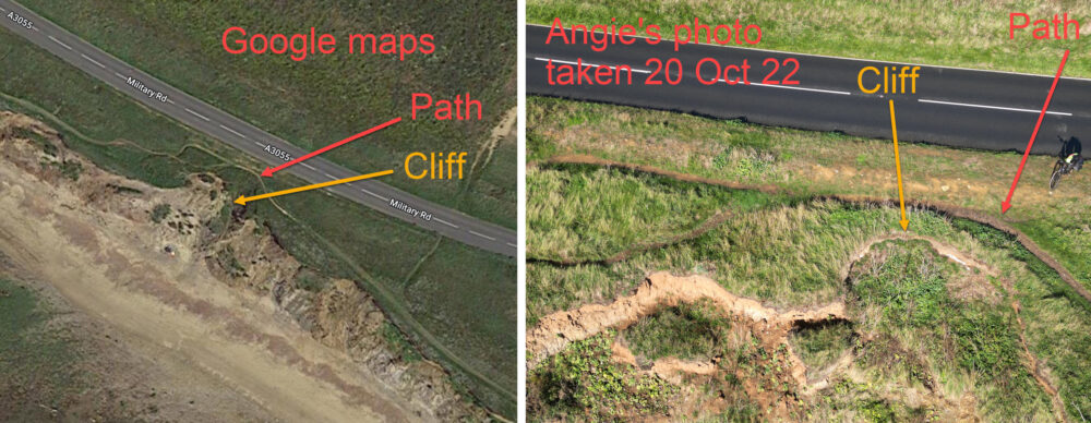 Road Before After