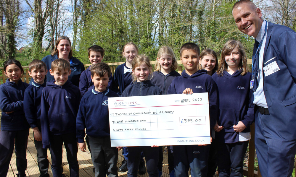 Green Fund Cheque Presentation
