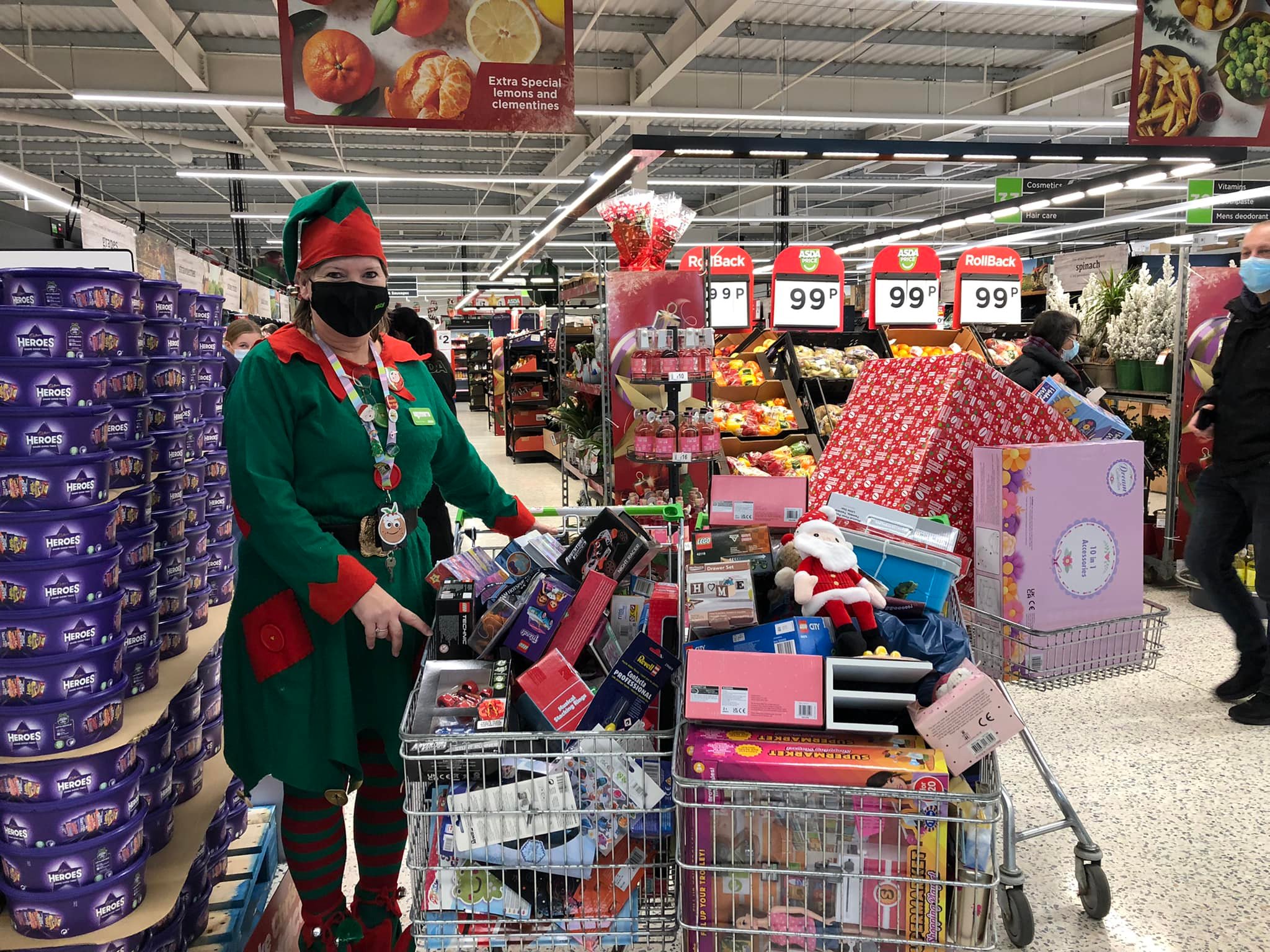 Picture Two - Asda Supporting The Isle Of Wight Radio Christmas Toy Appeal 2021