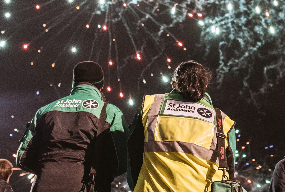St John Ambulance Bonfire Night First Aid Advice
