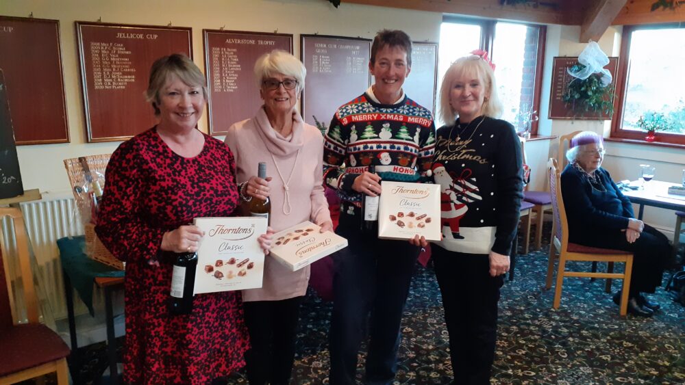 Ladies' Christmas Cracker Winners