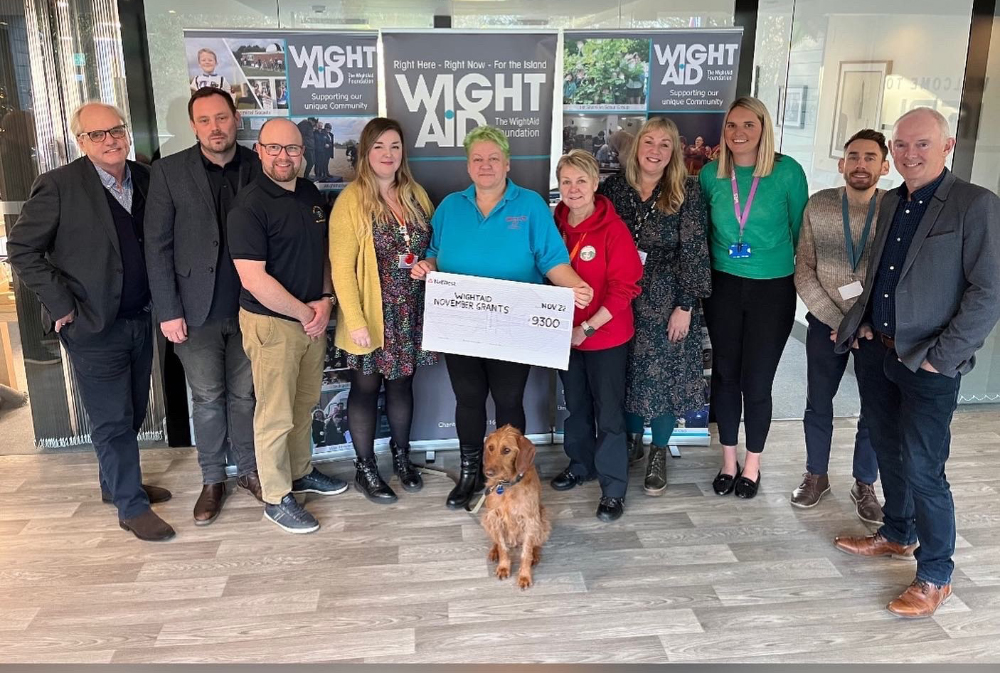 Wightaid Charity Grant Presentation