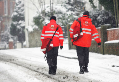 Wight Turns White After Heavy Snowfall