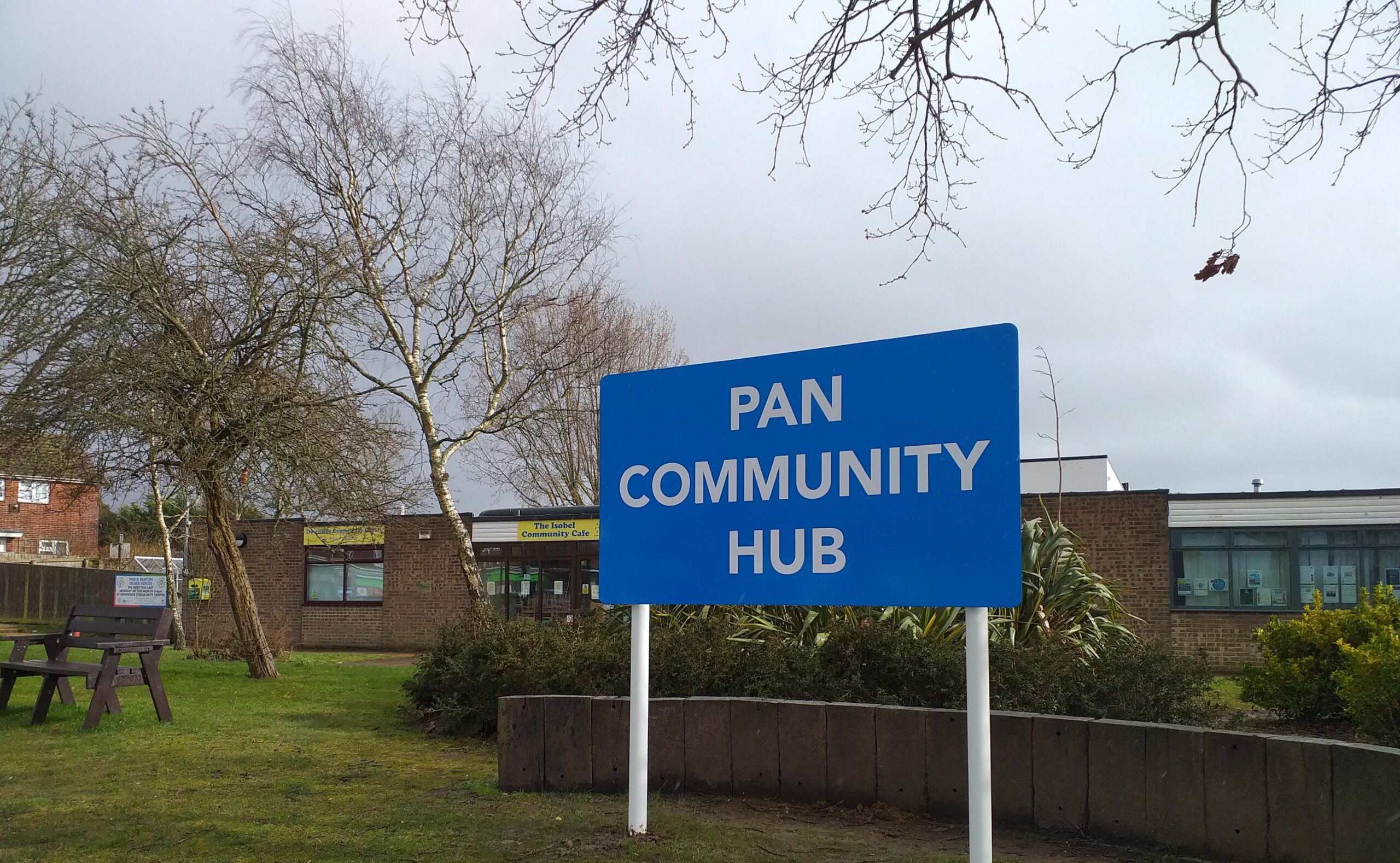 Pan Community Hub Sign (12mar21)