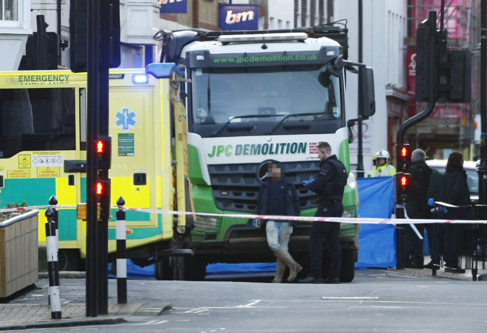 DRIVER ARRESTED AS ELDERLY WOMAN DIES AFTER BEING RUN OVER BY LORRY IN ...