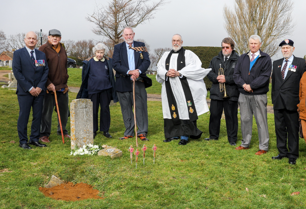 17.2.2023 Graveside Commemoration Of Kingswell Family And All That Perished In 1943
